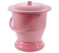 Générique Urinoir Portable avec Seau en Plastique Pp Rouge Stable avec Couvercle, pour Nuit la Crachoir et Apprentissage Toilette Garçon Fille