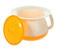 Générique Urinoir Portable Couvercle Étanche Seau Hygiénique pour Adultes Femmes Enceintes Camping Chambre et Voyage 1 Pièce Plastique Solide Couleur Aléatoire