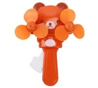 Générique Ventilateur à manivelle - Mini ventilateur de de dessin animé à double lame, dispositif de refroidissement manuel pour | Cadeau de fête d'été et fiable, fiable,