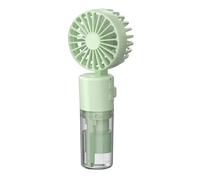 Générique Ventilateur Brumisateur Rechargeable Portable à Main, avec 4 Vitesses, Ventilateur de Bureau à Pulvérisation USB, Pour Bureau des Étudiants Voyage Silencieux Circulateur d'Air à Brume d'Eau