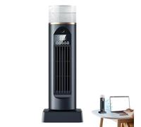 Générique Ventilateur Colonne | Outil Sans Pales 6 Vitesses Avec Réservoir D'Eau - Ventilateur Tour Oscillant À 110 Degrés,Pour Dortoir Cuisine Bureau Maison Usage Intérieur