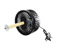 Générique Ventilateur De Chenil,Silencieux 2 Vitesses Flux Aérien Indirect - Ventilateur rafraîchissant pour Caisse à Chien | Calopsittes Chats Perroquets Loriquets Inséparables Conures Canaris