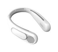 Générique Ventilateur de Cou Portable Rechargeable, 3 Vitesses Sans Pales | Ventilateur Personnel, Ventilateur De Refroidissement Mains Libres Pour Temps Chaud Extérieur Bureau Trajets Voyage Marche