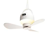 Générique Ventilateur De Plafond Portable,Refroidisseur Réglable Rechargeable,Ventilateur Extérieur Avec Lumière,De Plafond Camping,Pour Cuisine Maison Intérieur Gazebos Terrasses Stores Plages
