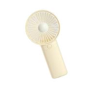 Générique Ventilateur de Refroidissement Portable alimenté par, Yellow | Ventilateur portatif miniature avec lanière pour une portabilité pratique à la maison, à l ' extérieur ou en