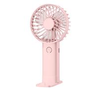 Générique Ventilateur Portable à Main Rechargeable USB, Petit Refroidissement Fan Usage de Poche et Table, Puissants Ventilo Turbo Personnels Silencieux pour Maison, Bureau, Voyage, Extérieur