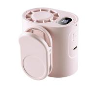 Générique Ventilateur Portable À Pince | Affichage LED USB Pivotant à 360 Degrés - Mini Ventilateur De Cou Clip On,pour Camping Randonnée Pêche Plein Air Sport Voyage Vacances