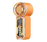 Générique Ventilateur portable - de poche silencieux, rechargeable par USB, réglable à 3 vitesses, refroidisseur portable silencieux, personnel léger | Ventilateur tenu dans la main