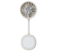 Générique Ventilateur Portable Magnétique - 3 Vitesses, Refroidissement par Brumisation, Col de Cygne Flexible, Clip 360°, Rechargeable, pour Table, Bateau, Voyage, Gym
