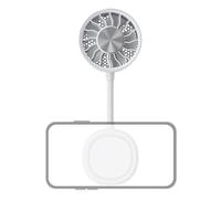 Générique Ventilateur Portable Magnétique - 3 Vitesses, Refroidissement par Brumisation, Col de Cygne Flexible, Clip 360°, Rechargeable, pour Table, Bateau, Voyage, Gym