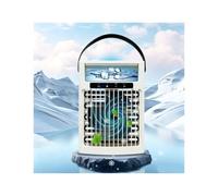 Générique Ventilateur portable rechargeable par USB, Climatiseur Mobile Silencieux, Ventilateurs de climatisation, Ventilateur Brumisateur Portable Avec Refroidissement Par Pulvérisation D'eau