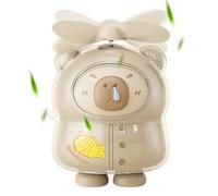 Générique Ventilateur Portable Ventilateur Personnel Mignon | Silencieux USB Rechargeable pour Camping Bureau Tente