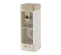 Générique Ventilateur | Réglable, léger et silencieux | Rafraîchisseur d'air portable à brumisation glacée | pour Adolescents Étudiants Adultes Seniors Voyage Camping Randonnée Pêche Étude