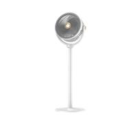 Générique Ventilateur sur pied USB, grand format, extensible, oscillation par engrenages, flux d'air silencieux (White, 76cm)