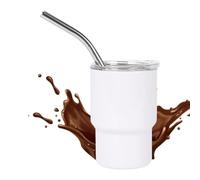 Générique Verres À Shooter | Sublimables 90 ml Avec Paille,Bouteilles Isothermes pour Boissons Chaudes et Froides, Idées Cadeaux Fêtes