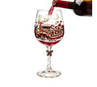 Générique Verres à Vin de Noël Gobelots de Cocktail 300 ml pour Fêtes | Coupes à Champagne à Pied pour Hommes Maris Barmen Hôtes Réceptions Maisons Bars Hôtels Clubs Étagères