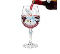 Générique Verres à Vin de Noël Gobelots de Cocktail 300 ml pour Fêtes | Tasse à Cocktail avec Pied pour Pères Maris Hommes Barmans Hôtes Réunions Maisons Bars Restaurants Hôtels Clubs