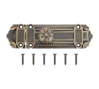 Générique Verrou de Porte Vintage en Alliage de Zinc Boulon Coulissant, Design Ancien Léger et Facile à Installer pour Porte de Salle de Bain ou Portail