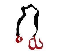 Générique Verrou de poubelle - Bandes de couvercle résistantes aux ours, sangle sécurité pour poubelle extérieure avec corde robuste, protection à roulettes, accessoire dissuasion des animaux