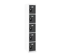 Générique Vestiaire Colonne 5 Cases - Elément Suivant (Anthracite)