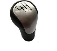 Générique Voiture lestée universelle Pommeau de levier pour vitesse pour Ford pour Fiesta MK6 2002-2008(Argent)