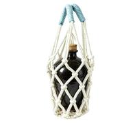 Générique Water Bottle Pouch - Handwoven Mesh Portable with Handle | Single Cup Holder | Reusable Water Bottle Carrier Bag for Shopping Work Travel Daily Commuting Outdoor Camping Vacation