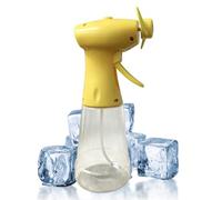 Générique Water Misting Fan - Battery Powered Cooler, Handheld Spray Fan, 350ml Cooling Blower | Refreshing Comfort Accessory For Traveling Fishing Office Camping Outdoor Beach Men Women
