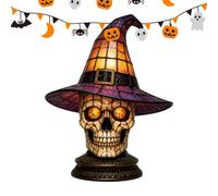 Générique Witch Hat, USB Halloween Lamp, Spooky Table Decor