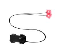 Générique Yeux à LED pour Halloween - Yeux pour Costumes de Cosplay, Masques, crânes | Accessoires LED Décorations effrayantes | Lumières Rouges de décoration d'horreur d'halloween