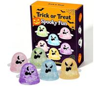 Generisch 2027 Halloween - Divertissement anti-stress ! Ajoutez une touche de charme ludique à votre fête d'Halloween (orange, 27,5 x 20,5 x 5 cm)