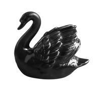 Generisch Abattant de WC - Aspect cygne vintage élégant - Capuchons décoratifs pour vis de WC - Pour salon, salle de bain, WC d'invités, chambre à coucher, camping-car, hôtel, bureau, comptoir