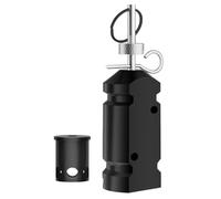 Generisch Alarme de fil de trébuchement, protection périmétrique de 10,2 x | Système d'alerte de sécurité | Capteur de déclenchement compact pour extérieur, camping, randonnée et protection