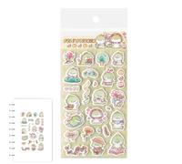 Generisch Autocollants 3D réutilisables en feutre, motifs animaux | Autocollants amusants de dessin animé pour scrapbooking, maison, école, agenda, téléphone portable, enfants, anniversaire