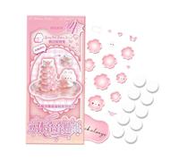 Generisch Autocollants de dessin animé, autocollants 3D empilables en forme d'animaux comme jouet, autocollants pour bouteille d'eau, scrapbooking, pour ordinateur portable, tasse, bouteille d'eau