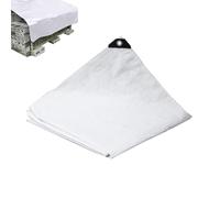 Generisch Bâche de piscine - Bâche de protection thermique résistante aux UV - Housse de sécurité imperméable des deux côtés avec œillets renforcés - Pour jardin, terrasse, poulailler, meubles