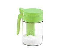 Generisch Bocal de rangement pour assaisonnement, boîte distributrice anti-fuite, 10 x 12 cm, organiseur de cuisine avec capacité de 320 ml, support pour ingrédients de garde-manger, accessoire de