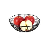Generisch Bol à fruits pour la cuisine, organisateur de cuisine pour le | Panier en métal robuste pour la cuisine : parfait pour présenter des fruits, des collations et des bonbons lors des fêtes