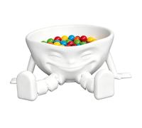 Generisch Bol de rangement décoratif pour bonbons, collations et aliments - Pour cuisine, bureau, fête, , camping, céréales, bijoux, chips, trombones