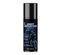 Generisch Bombe de peinture réfléchissante pour extérieur - 100 ml - Solution lumineuse de sécurité - Spray réfléchissant longue durée - Pour extérieur, camping, randonnée, allée et circulation