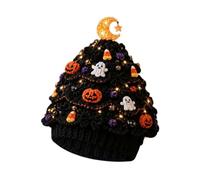 Generisch Bonnet de Noël lumineux 2026 - Kit de bricolage avec lumières LED - Instructions étape par étape pour débutants - Motif festif classique - Projet créatif pour la période de l'Avent (I, 23 cm