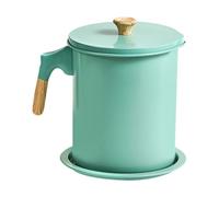 Generisch Bouteille filtrante à huile - Bocal de conservation de cuisine, récipient à graisse, passoire à huile ménagère | Filtre en en acier inoxydable, carafe, distributeur de sauce