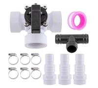 Generisch Bypass de chauffage de piscine - Kit de bypass de chauffage de | Fixation de tuyau, outil de régulation de plusieurs unités, article pour l'alimentation en eau de chauffage des piscines