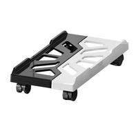 Generisch Chariot d'ordinateur, support d'ordinateur Riser étagère | Avec 4 roulettes pivotantes - Accessoires de bureau d'ordinateur - Valise à roulettes - Chariot de sol - Bureau à domicile