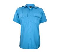 Generisch Chemise de service à manches courtes US Security TactSquad, bleu, XXL