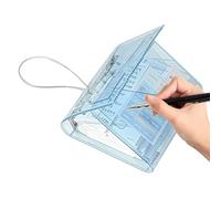 Generisch Classeur à anneaux - Triple planificateur A7 avec pages interchangeables - Carnet esthétique pour et adultes - Pour la maison, l'école, le bureau, les voyages, l'extérieur