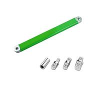 Generisch extension coudée 1/2, 1/4, Green Long | Jeu de clés à cliquet en acier carbone avec portée fixe pour la réparation automobile