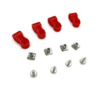 Generisch Clips de casque, vis, écrous pour plusieurs casques de sport | Casques de baseball, softball, football, masques faciaux, kits de matériel pour plusieurs casques de sport