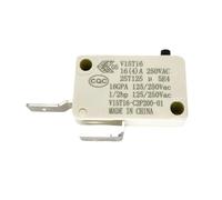 Generisch Composant de commande par bouton V15T16-C2P200-01 16A 250VAC 1NO | Boîtier de raccordement en métal, unité de rechange pour le circuit de service des appareils