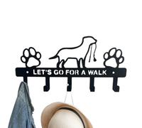 Generisch Crochet à clés multifonction | Porte-clés, organiseur mural pour porte, salle de bain, cuisine, sacs, manteaux, parapluie, laisse pour chien, entrée