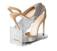 Generisch Empileur de chaussures à double couche, gain de place, support de talon réglable pour chambre à coucher, vestiaire, couloir, penderie, maison, dortoir, salon, lieu de travail